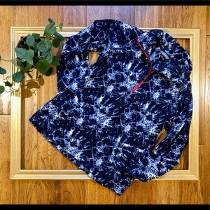 Eddie Bauer quarter fleece zip up